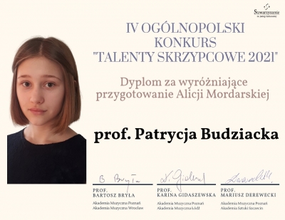 Dyplom dla pani Patrycji Budziackiej.jpg