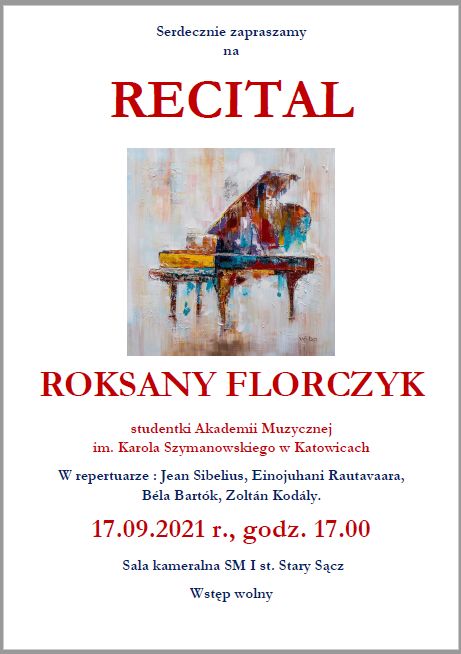 Recital fortepianowy