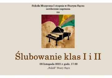 Ślubowanie klas I i II - 2021