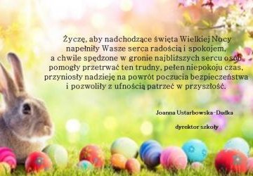 Życzenia z okazji świąt Wielkiej Nocy 2022
