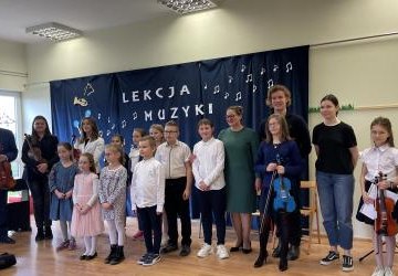 Zagraliśmy dla przedszkolaków.