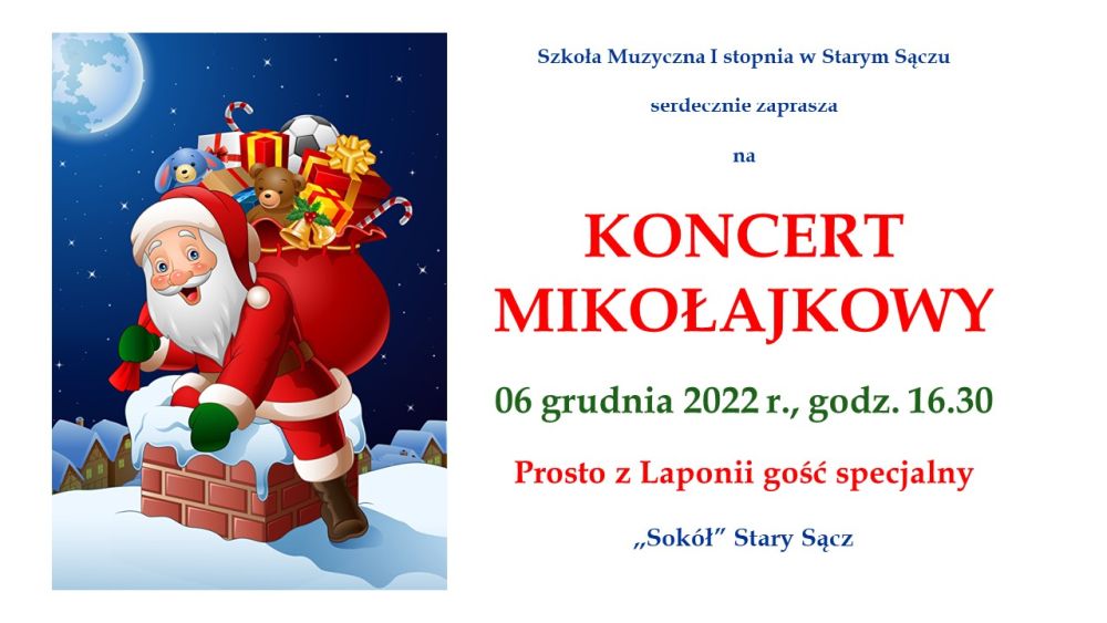 Koncert Mikołajkowy