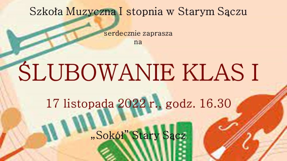 ŚLUBOWANIE KLAS I