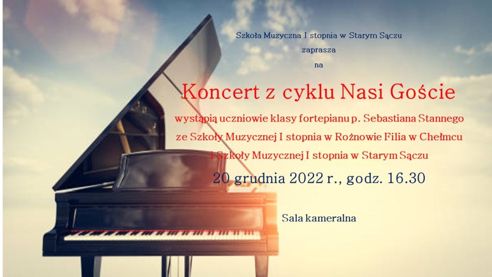 Koncert z cyklu Nasi Goście