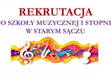 Rekrutacja do Szkoły Muzycznej I stopnia