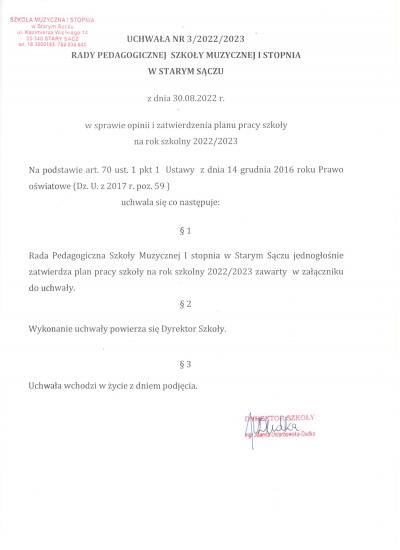 Uchwała Nr 3 2022 na 2023 Rady Pedagogicznej w sprawie planu pr.jpg